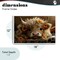Stupell Industries Adorable Flower Bedecked Cattle Framed Giclee, design by Momart